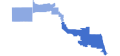 2022 Congressional election in Illinois' 9th district by county