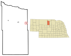Location of Long Pine, Nebraska