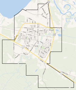 Town boundaries