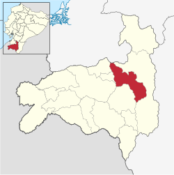 Cantone di Catamayo – Mappa