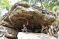 Image 50Archaeologists examine prehistoric cave paintings in Pursat province (from Early history of Cambodia)
