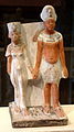 Echnaton und Nofretete (Louvre)
