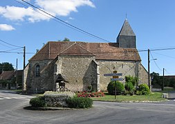 L'église Saint-Jean-Baptiste.