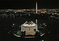 Jefferson Memorial at night