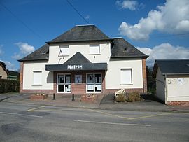 The town hall in Limeux