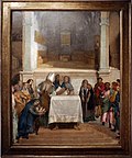 Jezusova predstavitev v templju, 172 × 136,5 cm, Muzej Svete hiše, Loreto, 1552–1556