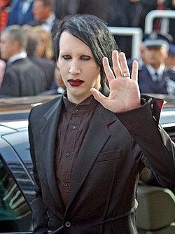 Marilyn Manson z Cannes (2006)