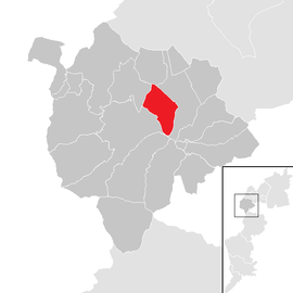 Poloha obce Pöttelsdorf v okrese Mattersburg (klikacia mapa)