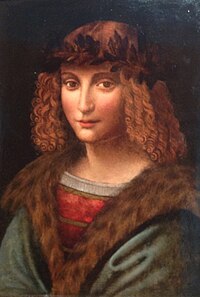 Портрет Салаи — ученика, возлюбленного, наследника художника и первого владельца «Джоконды» (работы неизвестного художника круга Леонардо)