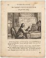 Image 45A portrait of a mapmaker looking up intently from his charts and holding a caliper, 1714. (from History of cartography)