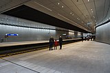 Northbound platform, January 2018.