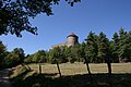 Vue du Château des Allymes.