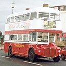 AEC Routemaster No. 528 in Blackpool in April 1994