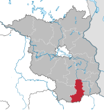 Der Landkreis Oberspreewald-Lausitz in Brandenburg