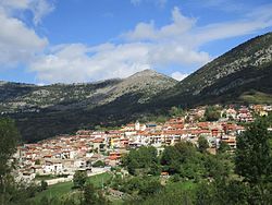 Panoramica di Castellafiume