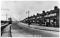 a tram on Kingsway