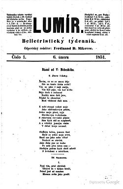 Číslo 1 / 1851