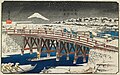 Image 10Nihonbashi Bridge, in a c. 1838–1842 painting by Hiroshige (from History of Tokyo)