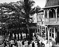 Hoisting of the Union Jack, 30 August 1914