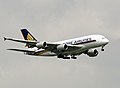 Un A380 della Singapore Airlines