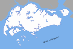 Peta Selat Singapura ring sor Singapura