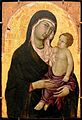 Мадонна с младенцем. 1315-20ю Лувр, Париж