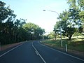 Main road through Weipa township