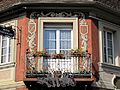 Detail historisch huis in Brumath