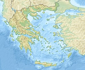 Наксос. Карта розташування: Греція