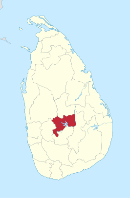 Kaart van Kandy