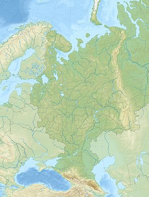Ладозьке озеро. Карта розташування: Росія