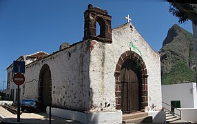 Ermita de Santa Catalina antes de su restauración.