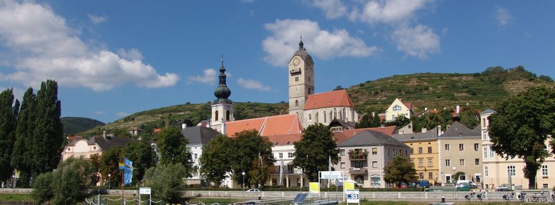 Krems an der Donau panorámaképe