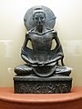 Buda ayunando, perteneciente al periodo de Gandhara. Museo de Lahore, Pakistán