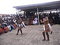 Tanz-Performance in Ghana, August 2009, 001