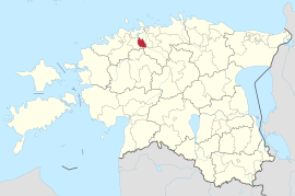Obec Kiili v rámci kraje Harjumaa