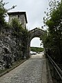 Eingang zum Kloster Motsameta in Georgien