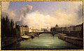 Il Pont des Saints-Pères nel 1855 - Paris vu du pont Royal (1855) di François-Edmée Ricois (museo Carnavalet, Parigi)