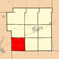 Location in Bond County