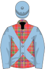 McAllister Tartan, Light Blue cross belts, sleeves and cap