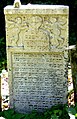 Angels on a Jewish tombstone.