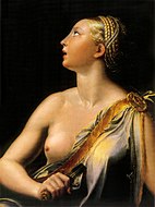 Lucretia by Parmigianino. c. 1540