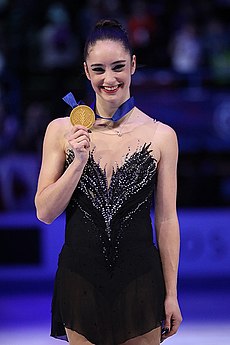 Kaetlyn Osmond bei den Weltmeisterschaften 2018