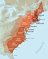 Thirteen Colonies (1775)