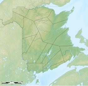 voir sur la carte du Nouveau-Brunswick