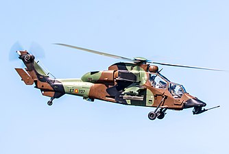 Eurocopter Tigre HAD del Ejército de Tierra de España.