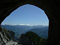 Höhlenausgang der Eisriesenwelt