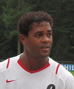 Kluivert in training for PSV in 2006 ja Kluivert in allenamento al PSV nel 2006