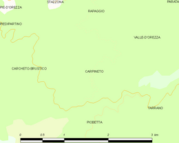 Carpineto - Localizazion