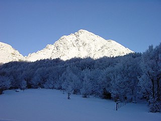 Monte d'Oro in winter